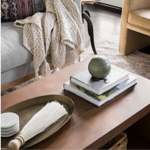 NWT Threshold Ceramic Candle Lidded Jar